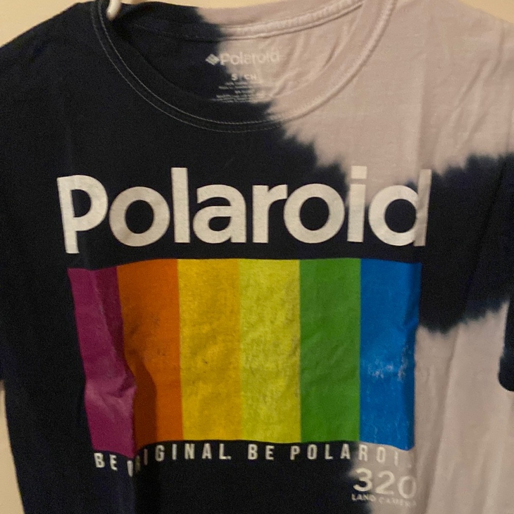 Small Polaroid crop top